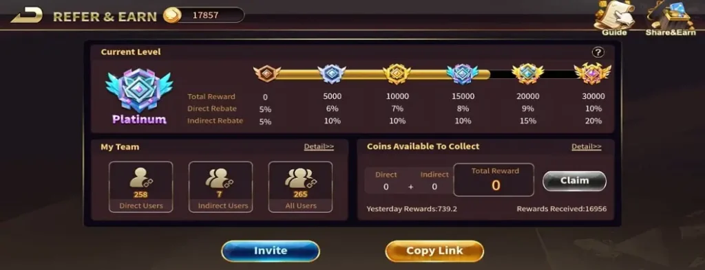 Royal X Casino Refer Earn